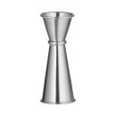 BarUp Barmaß Ø44x(H)110mm - 25ml und 50 ml, Edelstahl, Beidseitig verwendbar