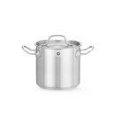 Kochtopf, hoch - mit Deckel, HENDI, Profi Line, 3L,...