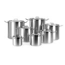 Kochtopf, hoch - mit Deckel, HENDI, Profi Line, 3L,...