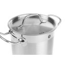 Kochtopf, hoch - mit Deckel, HENDI, Profi Line, 3L, Ø160x(H)150mm