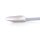 Teigschaber, löffelförmig Kitchen Line, HENDI, Kitchen Line, Weiß, 254x57mm