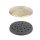 Absperrpfosten, goldfarben, HENDI, Bodenplatte, Ø360x(H)65mm