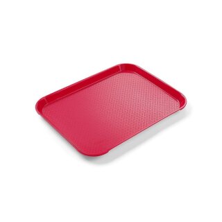 Serviertablett, HENDI, Rot, 265x345x(H)20mm