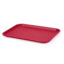 Serviertablett, HENDI, Rot, 305x415x(H)20mm