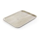 Serviertablett aus Melamin mit Holzoptik , AmerBox, Holz...