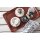 Serviertablett, rechteckig, rutschfest, laminiert, AmerBox, GN 1/1, Mahagoni, 325x530mm