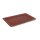 Serviertablett, rechteckig, rutschfest, laminiert, AmerBox, Mahagoni, 330x430mm