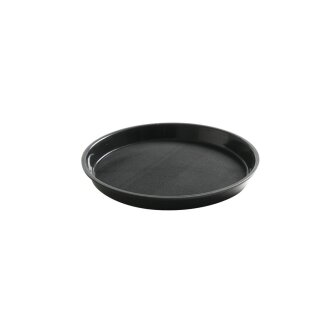 Serviertablett rund mit hohem Rand, HENDI, Ø320x(H)37mm