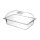 Eiscreme-Behälter Polycarbonat, HENDI, 5L, Transparent, 360x250x(H)80mm