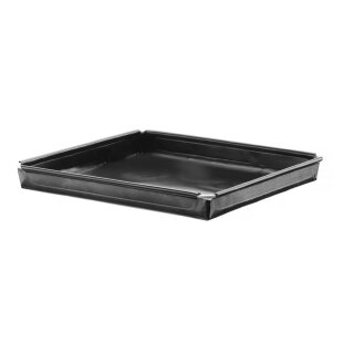 Hochgeschwindigkeits-Backblech, Antihaftbeschichtung, verstärkt, HENDI, Schwarz, 290x290x(H)20mm, Quadratisch