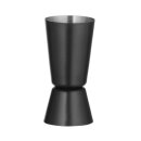 Barmaß 25/35 ml, BarUp, Schwarz, Ø40x(H)75mm