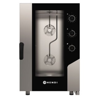 Konvektionsdampfgarer CONTROL 11x GN1/1, HENDI, 400V/15400W, 730x855x(H)1130mm