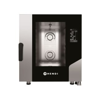 Konvektions-Dampfgarer Contact 7x GN 1/1, HENDI, 400V/10400W, 730x849x(H)850mm