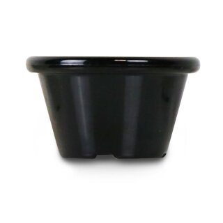 Auflaufförmchen - 12 Stk., HENDI, 0,045L, Schwarz, 12 Stk., Ø60x(H)35mm