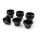 Auflaufförmchen - 12 Stk., HENDI, 0,045L, Schwarz, 12 Stk., Ø60x(H)35mm