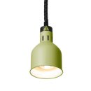 Höhenverstellbare Wärmelampe, zylinderförmig, HENDI, Grün, 230V/250W, Ø175x(H)250mm
