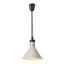 Höhenverstellbare Wärmelampe, konisch, HENDI, Weiß, 230V/250W, 275x(H)250mm