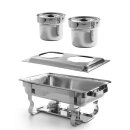 Hendi Aufsatz Für 2 Bain-Marietöpfe Passt Auf Chafing Dish Gn 1/1