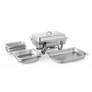 Chafing Dish Set - mit 2x 1/2 GN & 3x 1/3 GN