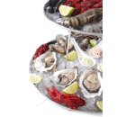 Meeresfrüchte Buffet-Präsenter HENDI – Edelstahl Displayständer spülmaschinengeeignet