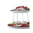 Meeresfrüchte Buffet-Präsenter HENDI – Edelstahl Displayständer spülmaschinengeeignet