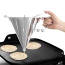 Hendi Fondant-Trichter 1,5 L Edelstahl Kitchen Line