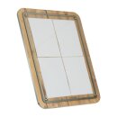 Wandzeitungshalter aus Holz Securit 4xA4.