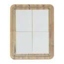 Wandzeitungshalter aus Holz Securit 4xA4.