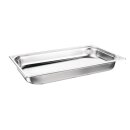 Nisbets Essentials Edelstahl GN 1/1 Schalen 65mm (3...