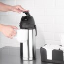 Nisbets Essentials Airpot mit Hebelmechanismus und Doppelwand 1,9Ltr