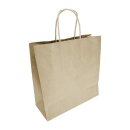 Fiesta Recycelbare Papiertüte mit Drehgriff Braun -...