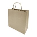 Fiesta Recycelbare Papiertüte mit Drehgriff Braun -...