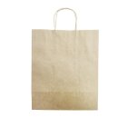 Fiesta Recyclierbare Papiertüte mit Drehgriff Braun - Groß (250 Stück)