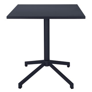 Bolero Porto Klapptisch Schieferblau 700x750mm