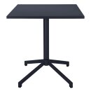 Bolero Porto Klapptisch Schieferblau 700x750mm
