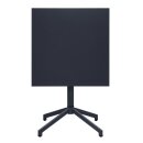 Bolero Porto Klapptisch Schieferblau 700x750mm
