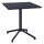 Bolero Porto Klapptisch Schieferblau 700x750mm