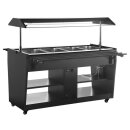Buffalo Beheizte Buffetbar Schwarz