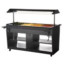Buffalo Beheizte Buffetbar Schwarz