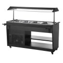 Polar G-Serie Gekühltes Buffet in Schwarz