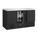 Polar G-Series Dreitüriger Kühltisch Schwarz...