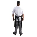 Whites Latzschürze Poly-Baumwolle Schwarz (5...