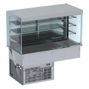 Einbau Wandmodell Kühlvitrine Eckig  Mit Rollvorhang...