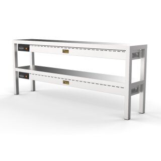 Aufsatzbord Keramisch Beheizt 2 Stufig 2000  12 Heaters Of 250W