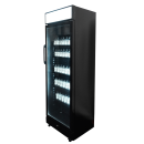 Kühlschrank 1 Glastür Schwarz Mit Canopy Sve-450 Blc