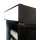 Kühlschrank 1 Glastür Schwarz Mit Canopy Sve-450 Blc