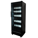 Combisteel Kühlschrank mit 1 Glastür - 400 Liter, LED-Beleuchtung, 5 Preiskartenhalter