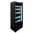 Combisteel Kühlschrank mit 1 Glastür - 400 Liter, LED-Beleuchtung, 5 Preiskartenhalter