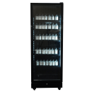 Combisteel Kühlschrank mit 1 Glastür - 400 Liter, LED-Beleuchtung, 5 Preiskartenhalter