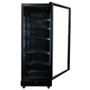 Combisteel Kühlschrank mit 1 Glastür - 400 Liter, LED-Beleuchtung, 5 Preiskartenhalter